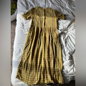 Altered Grace dress in amber